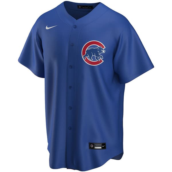 Nike Kortærmet T-shirt Chicago Cubs Official Replica Alternate Blå XL Mand