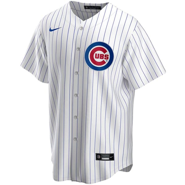 Nike Lyhythihainen T-paita Chicago Cubs Official Replica Home Valkoinen M Mies