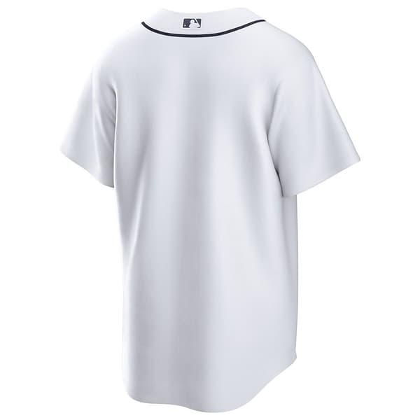 Nike Lyhythihainen T-paita Detroit Tigers Official Replica Home Valkoinen S Mies