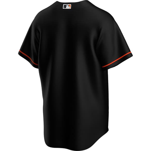 Nike Kortærmet T-shirt Baltimore Orioles Official Replica Alternate Sort M Mand