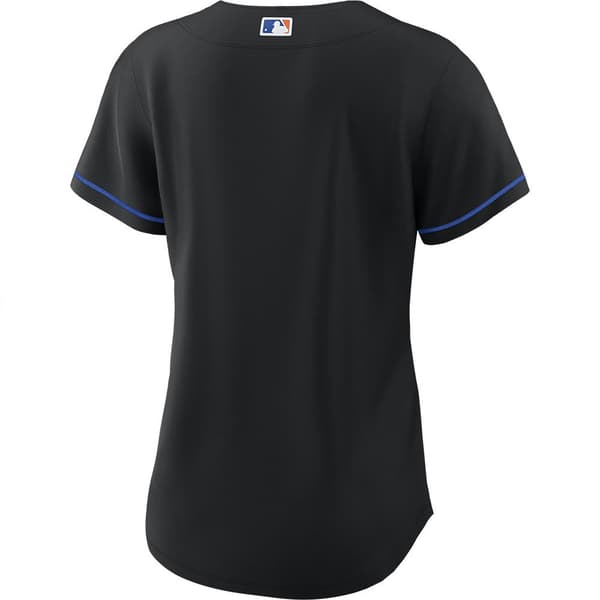 Nike Lyhythihainen T-paita New York Mets Replica Alternate Sininen M Mies