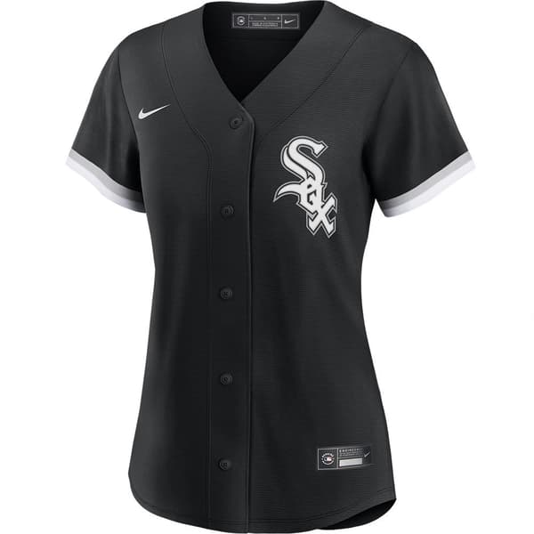 Nike Kortærmet T-shirt Chicago White Sox Replica Alternate Sort L Mand