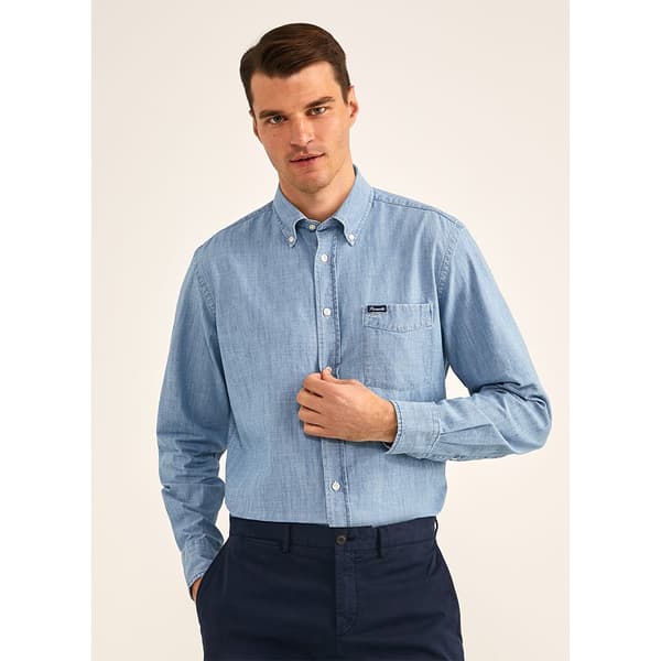 FaÇonnable Långärmad Tröja Clb Bd Jean Blå 2XL Man