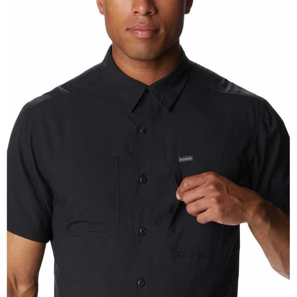 Columbia Kortærmet Skjorte Silver Ridge™ Sort XL Mand
