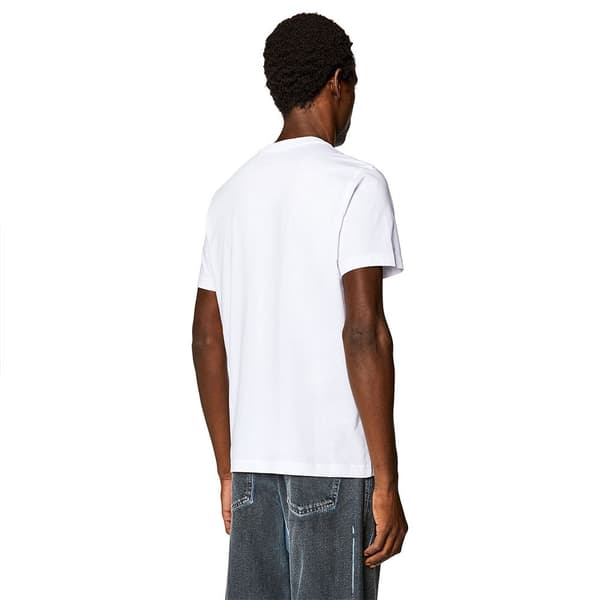 Diesel Kortärmad T-shirt Diegor K69 Vit M Man