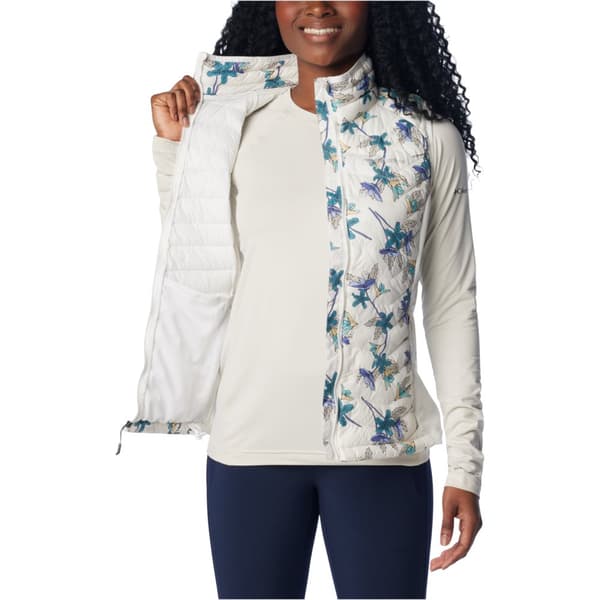 Columbia Powder Pass Vest 1832222125, Kvinde, Tank top, Hvid
