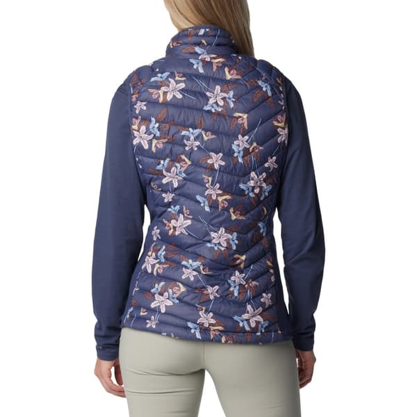 Columbia Powder Pass Vest 1832222471, Kvinna, Tank top, Marinblå