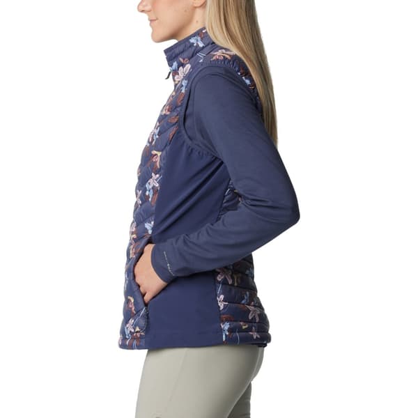 Columbia Powder Pass Vest 1832222471, Kvinna, Tank top, Marinblå