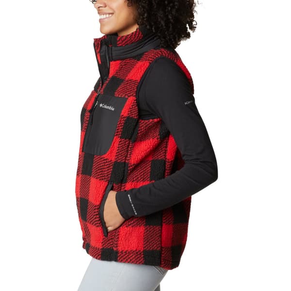 Columbia West Bend Vest 1939914658, Kvinde, Tank top, Rød
