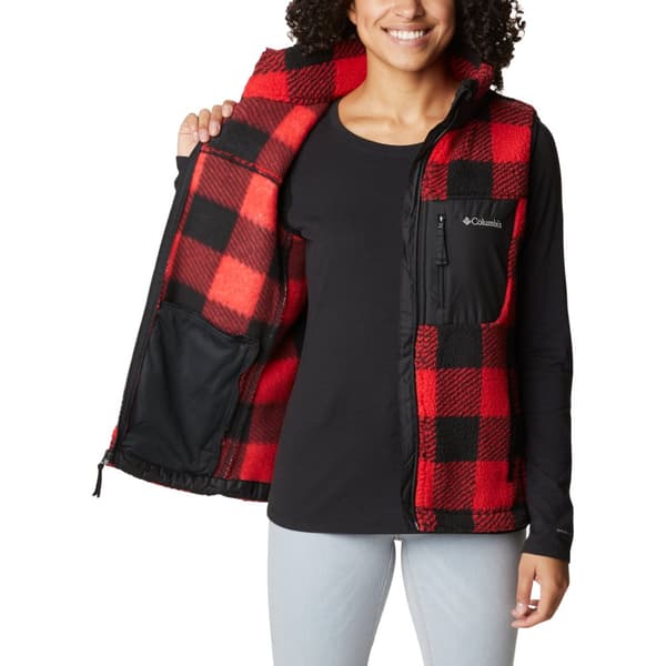 Columbia West Bend Vest 1939914658, Kvinde, Tank top, Rød