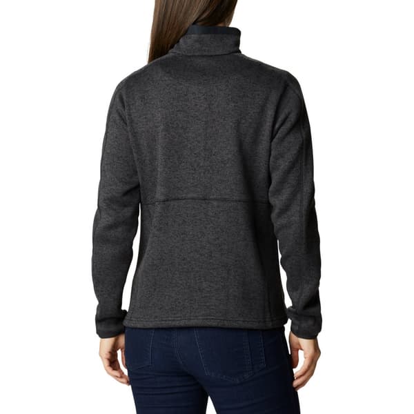 Columbia Sweater Weather Full Zip Fleece 1958933010, Kvinna, Jersey, Svart