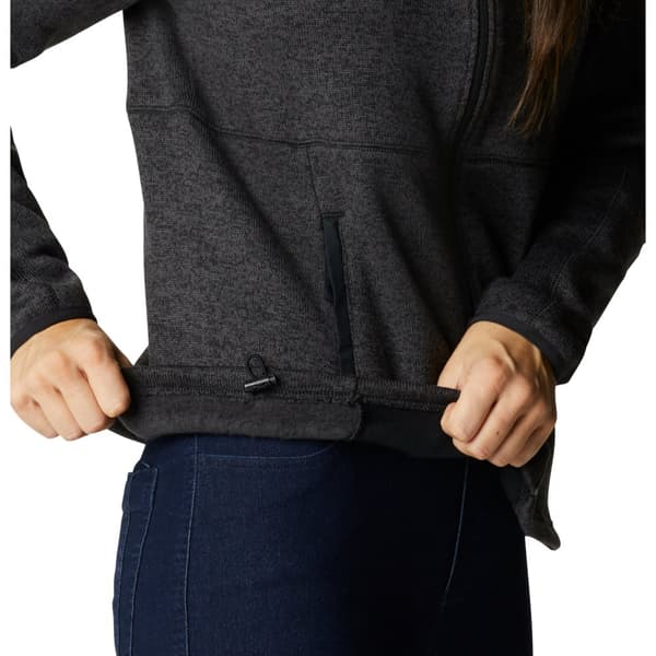 Columbia Sweater Weather Full Zip Fleece 1958933010, Kvinna, Jersey, Svart