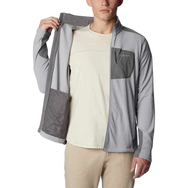 Columbia Klamath Range Full Zip Fleece 2013604039, Mand, Fleece, Grå