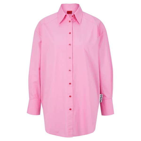 Hugo Långärmad Tröja Ennia 10239169 Rosa 36 Kvinna