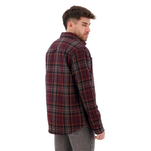 Superdry Långärmad Tröja Merchant Quilted Brun XL Man