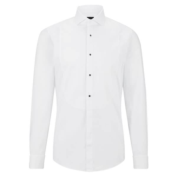 Boss Skjorte Hank Tux3 Hvid 43 Mand