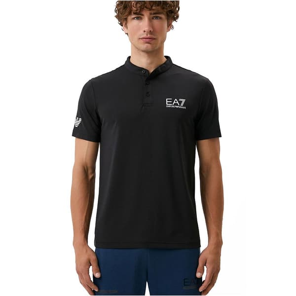 Ea7 Emporio Armani Kortærmet Polo 8npt21-pjemz Sort 3XL Mand
