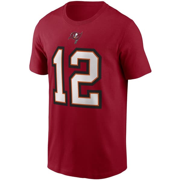 Nike Nimi Ja Numero Lyhythihainen Pyöreäkauluksinen T-paita Nfl Tampa Bay Buccaneers Punainen XL Mies