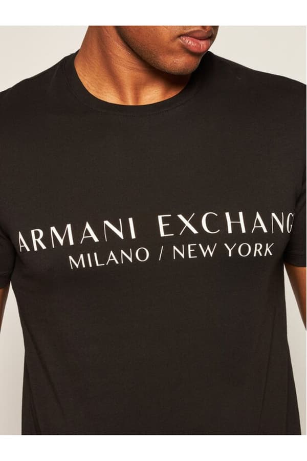 Armani Exchange T-shirt 8nzt72 Z8h4z Sort XL Mand