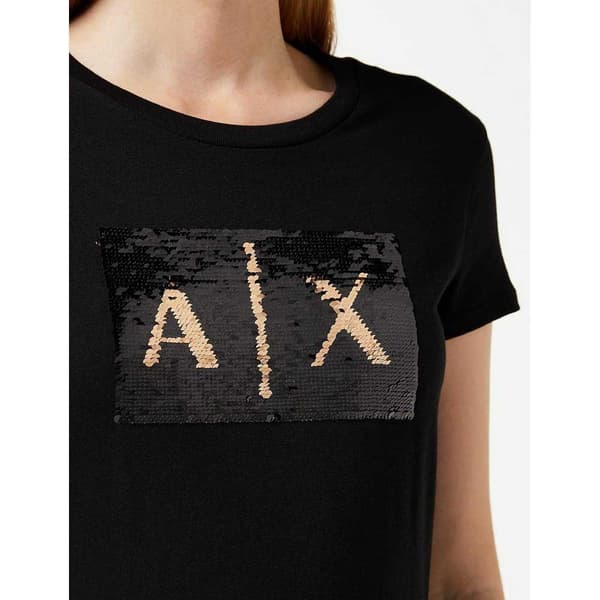 Armani Exchange Lyhythihainen T-paita 8nytdl Musta L Nainen