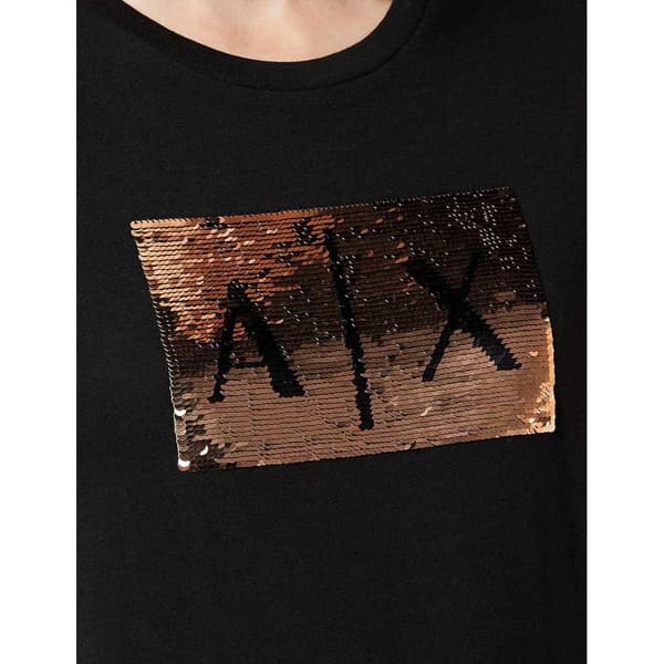 Armani Exchange Lyhythihainen T-paita 8nytdl Musta L Nainen