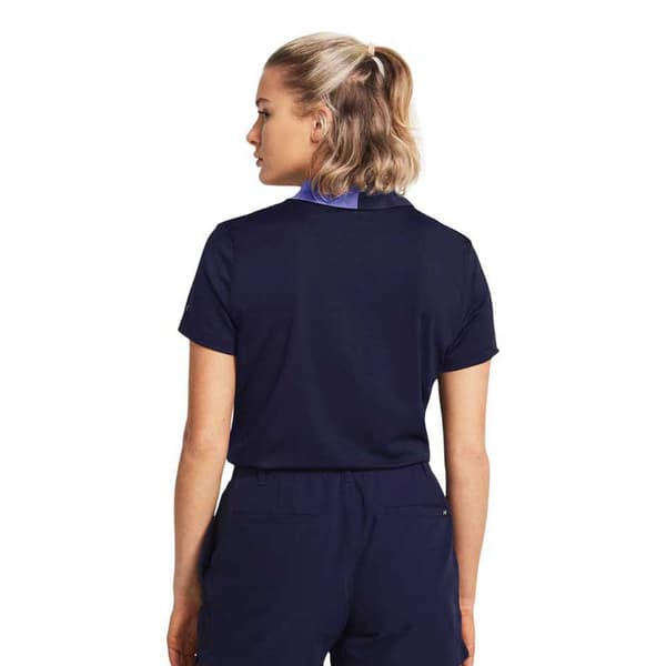 Under Armour Golf Kvinna Kortärmad Polo Playoff Pitch Blå S