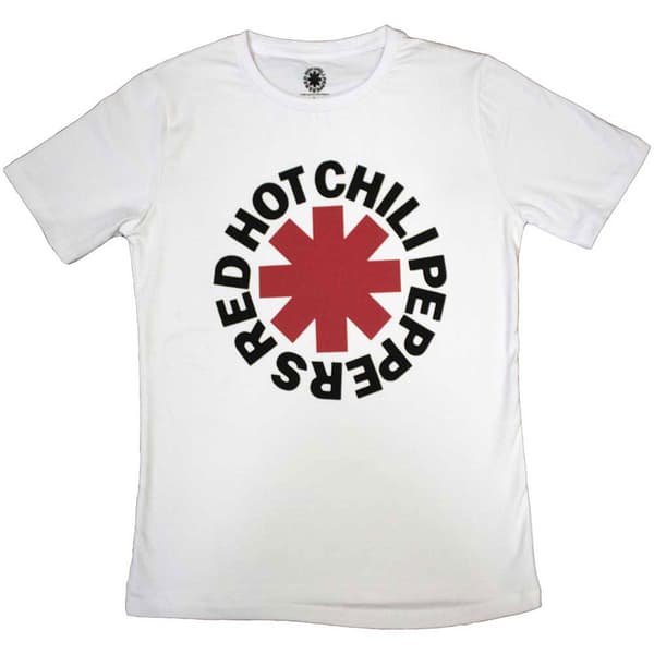 Red Hot Chili Peppers Classic Asterisk Womens Skinny Fit T Shirt