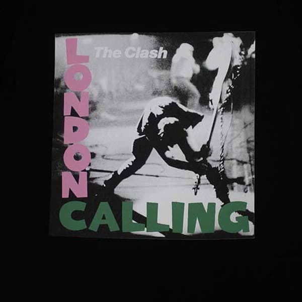 The Clash London Calling Womens Skinny Fit T Shirt