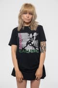 Miniatyrbild 3 av 4: The Clash London Calling Womens Skinny Fit T Shirt