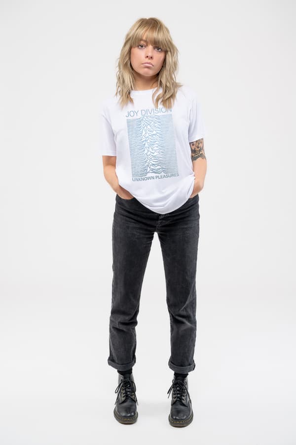 Joy Division Unknown Pleasures FP Womens Skinny Fit T Shirt