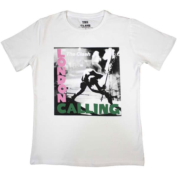 The Clash London Calling Womens Skinny Fit T Shirt