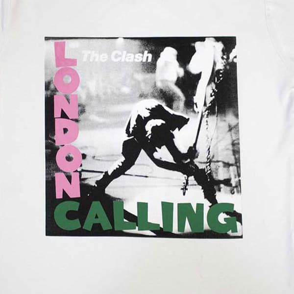 The Clash London Calling Womens Skinny Fit T Shirt