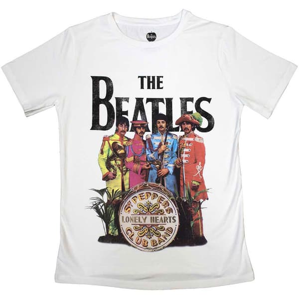 The Beatles Sgt Pepper Womens Skinny Fit T Shirt
