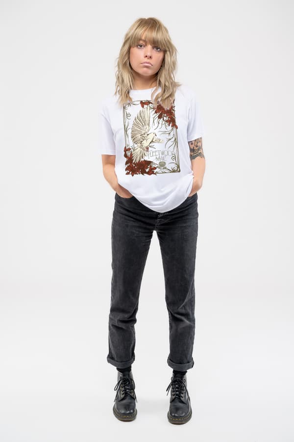 Fleetwood Mac Dove Womens Skinny Fit T Shirt