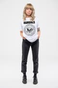 Miniatyrbild 4 av 4: Ramones Presidential Seal Womens Skinny Fit T Shirt