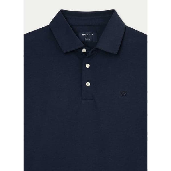 Hackett Kortärmad Piké Pima Blå XL Man