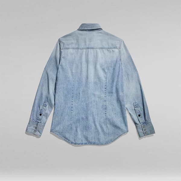 G-star Lang ærmet Skjorte D23616-d252 Blå S Mand