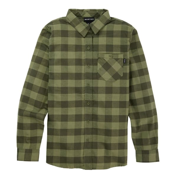 Burton Lang ærmet Skjorte Favorite Flannel Grøn M Kvinde