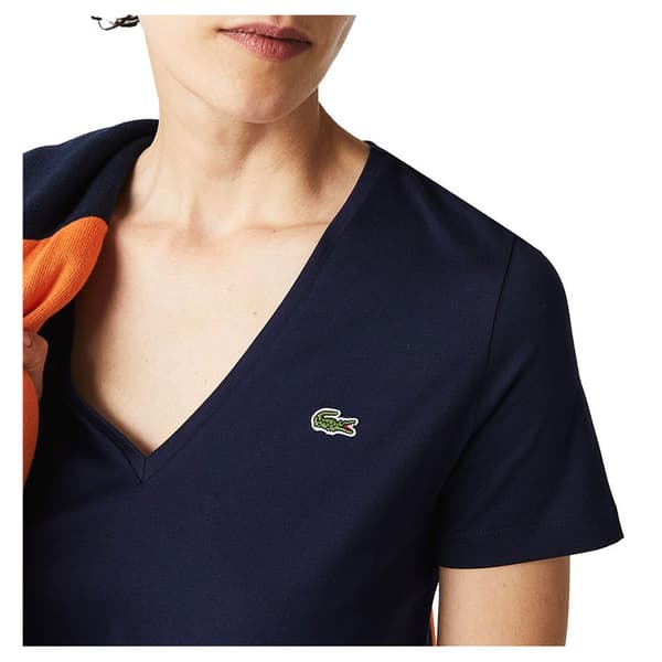Lacoste Poikien T-paita Tf8392 Sininen 40 Nainen