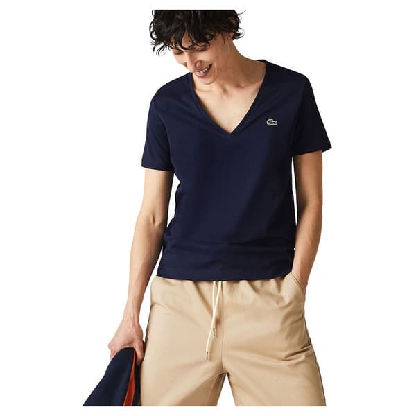 Lacoste Poikien T-paita Tf8392 Sininen 40 Nainen