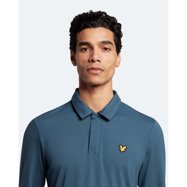 Lyle & Scott Langærmet Polo Concealed Button  2XL
