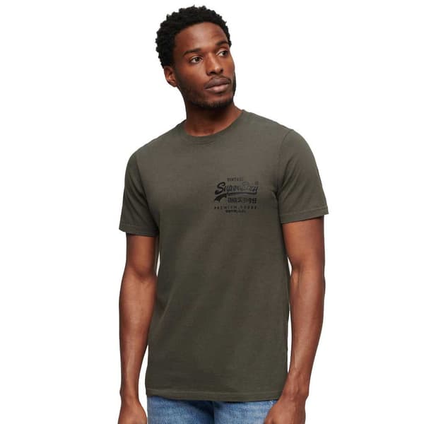 Superdry Kortärmad T-shirt Tokyo Vintage Logo Graphic Grå XL Man