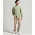 Pikkukuva 6 / 6: Superdry Pitkähihainen Paita Studios Casual Linen Vihreä S Mies