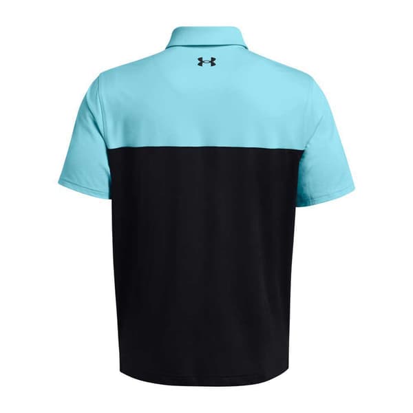 Under Armour Golf Kortärmad Piké Tee To Green Color Block  M