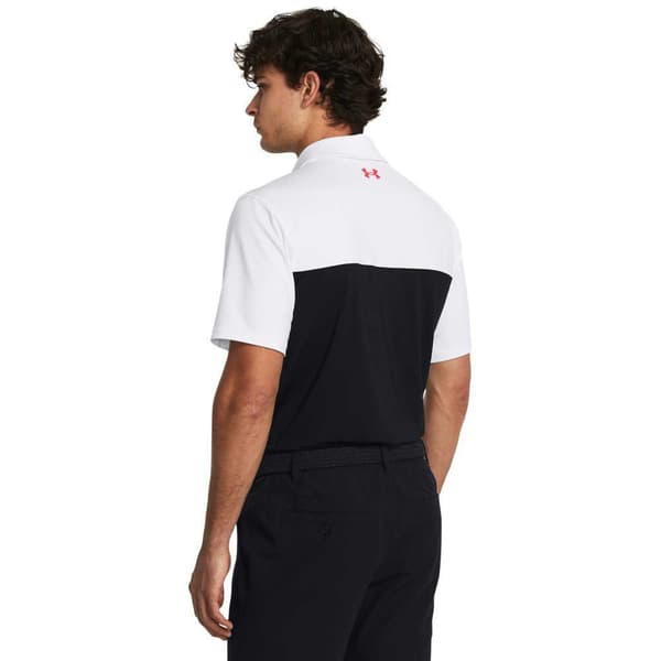 Under Armour Golf Kortærmet Polo Tee To Green Color Block  XL