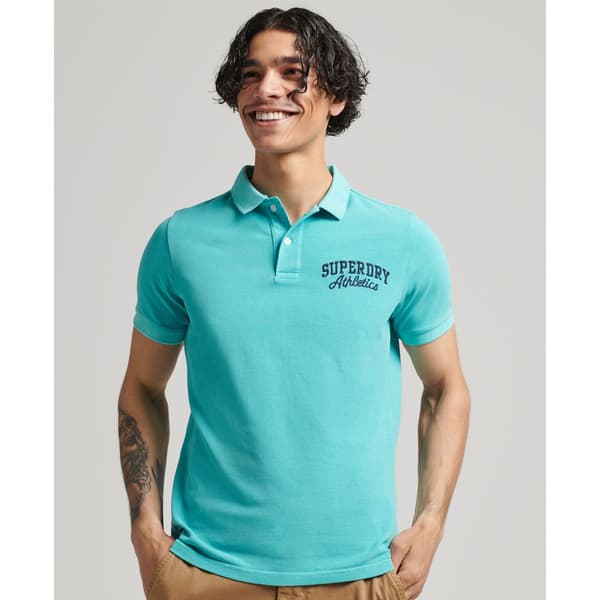 Superdry Polo Vintage Superstate Blå S Man