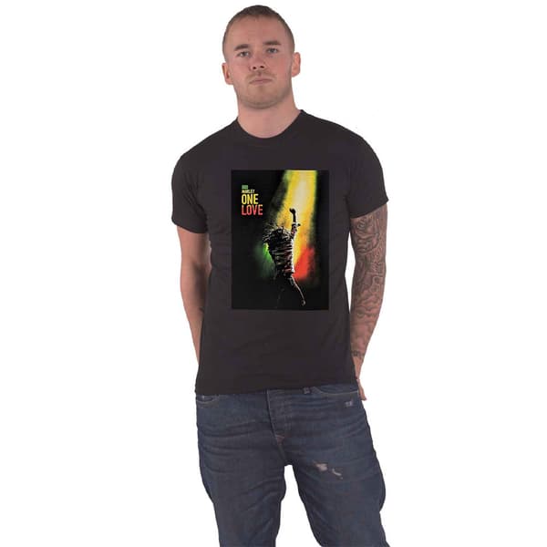 Bob Marley One Love Movie Poster T Shirt