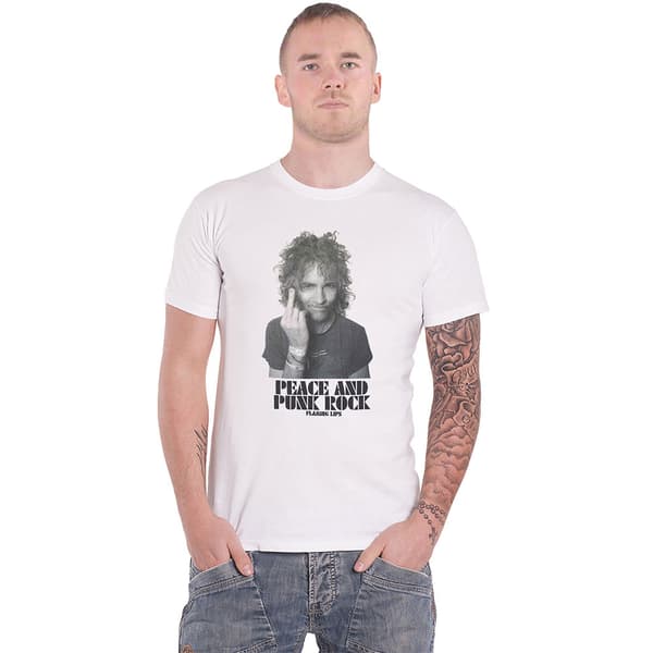The Flaming Lips Peace And Punk T Shirt