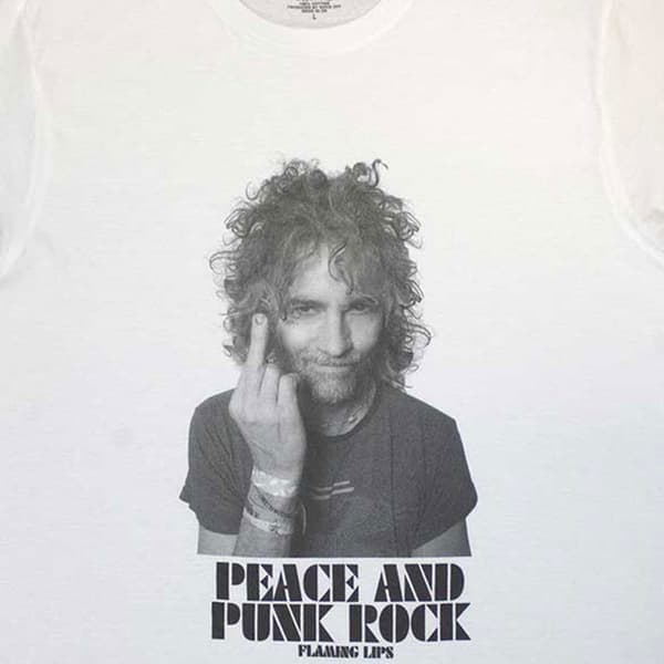 The Flaming Lips Peace And Punk T Shirt