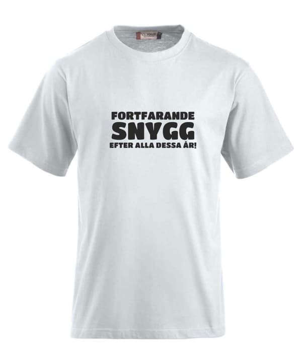 Fortfarande Snygg T Shirt Vit M